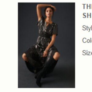 The Somerset Maxi Dress: Shine Edition by Anthropologie